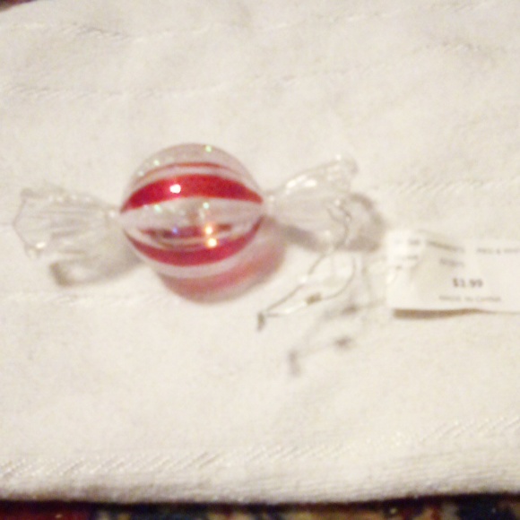 Victorian, Plastic Ballerina, Plastic Dog, Metal Ornament, Glass Candy, 5Pc Set - Picture 6 of 6